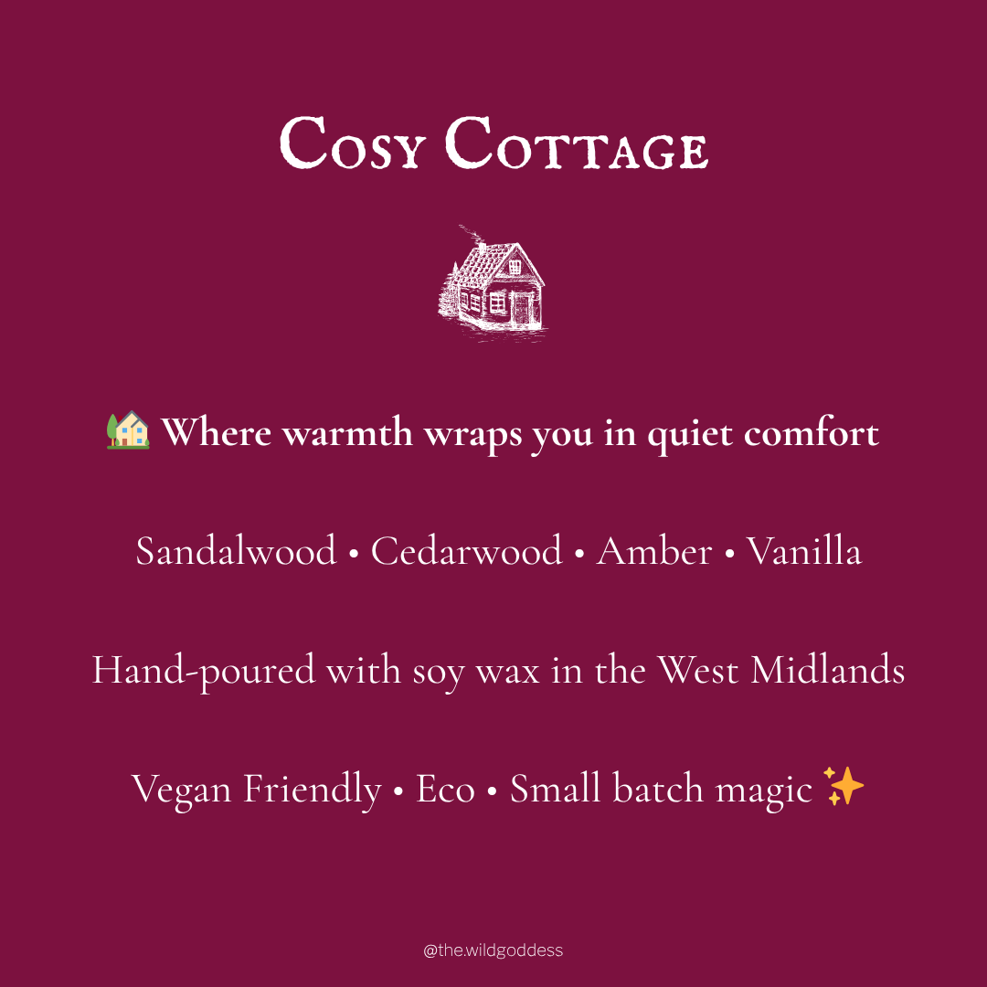 Cosy Cottage Wax Melt Snap Bar | Warm Woods & Cashmere Soy Wax Melts | Autumn Cosy Home Fragrance