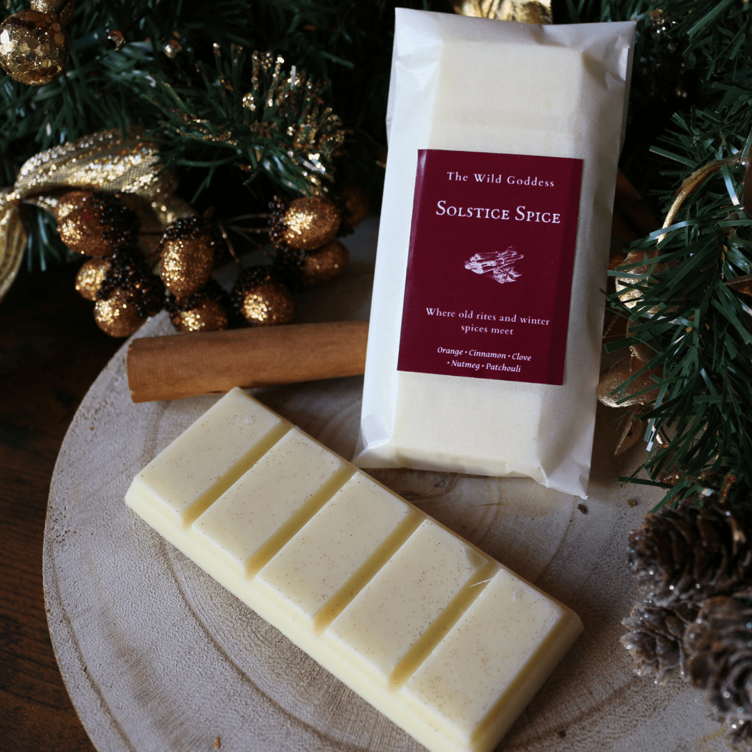 Solstice Spice Wax Melt Snap Bar | Christmas Spice Soy Wax Melts | Warm Festive Home Fragrance - The Wild Goddess