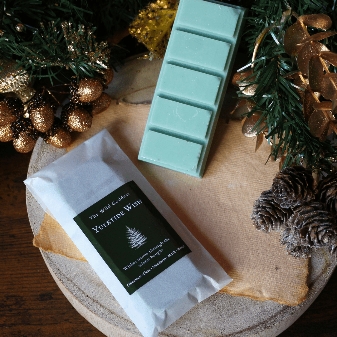 Yuletide Wish Wax Melt Snap Bar | Winter Soy Wax Melts | Magical Festive Home Fragrance - The Wild Goddess