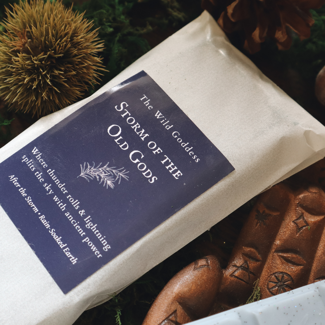 Storm of the Old Gods Wax Melt Snap Bar | Vegan Soy Wax Melts | Dark Earthy Home Fragrance