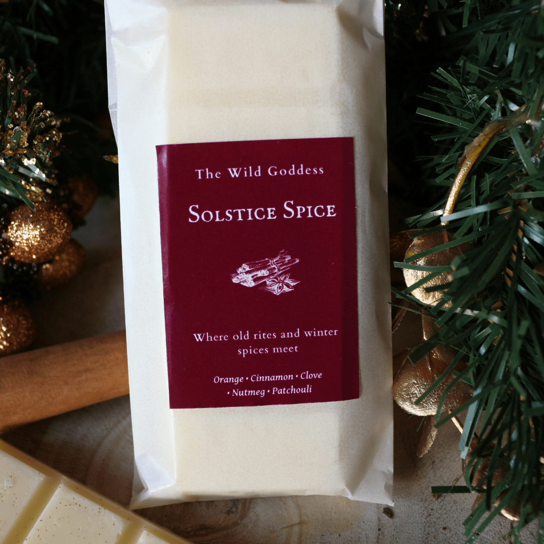 Solstice Spice Wax Melt Snap Bar | Christmas Spice Soy Wax Melts | Warm Festive Home Fragrance - The Wild Goddess