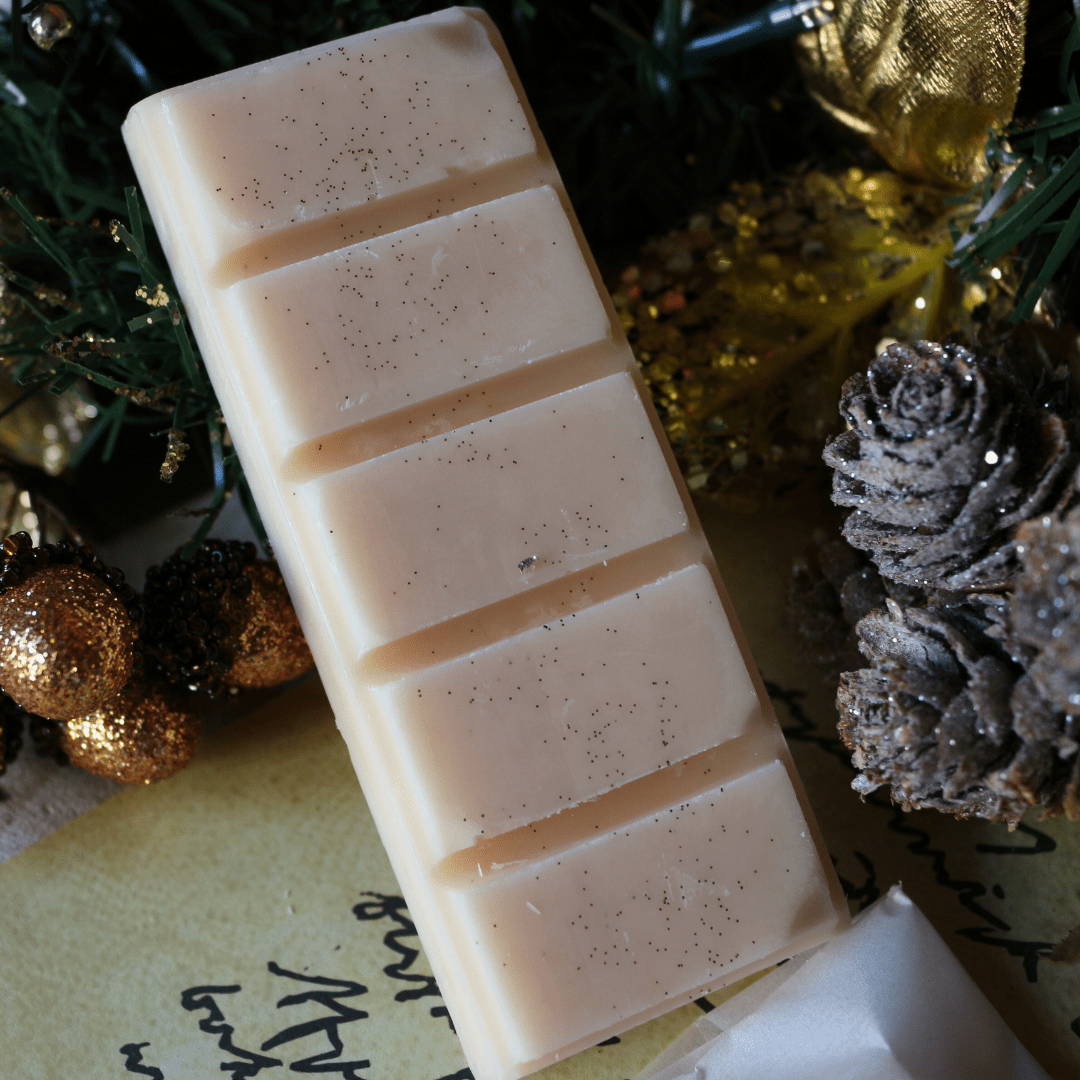 Midwinter Blessings Wax Melt Snap Bar | Frankincense & Myrrh Soy Wax Melts | Sacred Winter Home Fragrance - The Wild Goddess