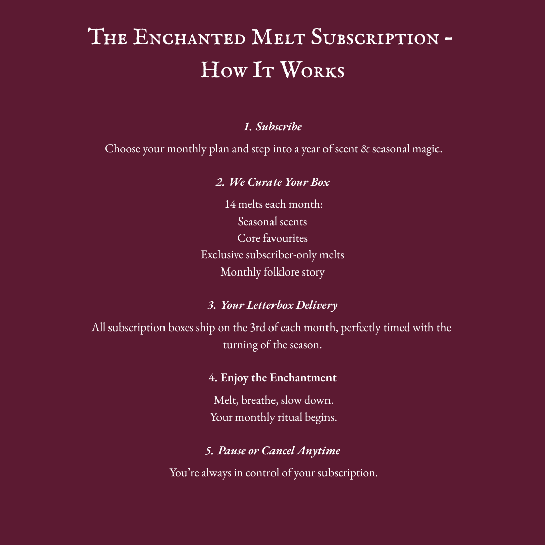 The Enchanted Monthly Wax Melt Subscription - The Wild Goddess