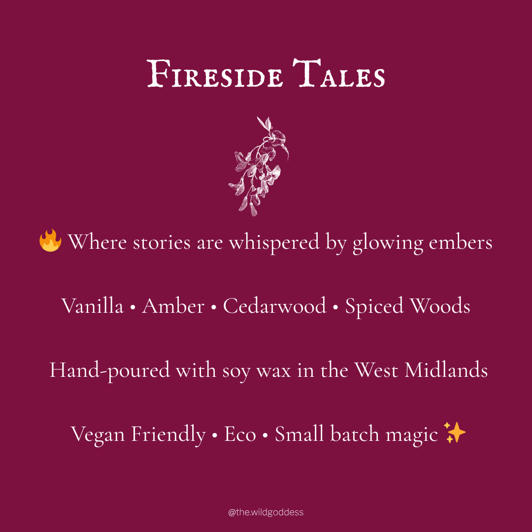 Fireside Tales Wax Melt Snap Bar | Smoky Vanilla & Spiced Wood Soy Wax Melts | Cosy Autumn Home Fragrance