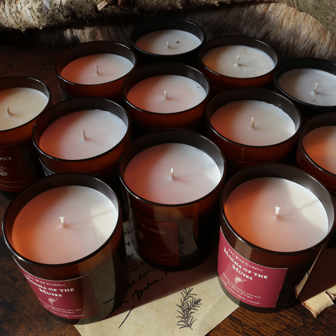 Wild Goddess Candle Trio – Choose Any 3 Scents - The Wild Goddess