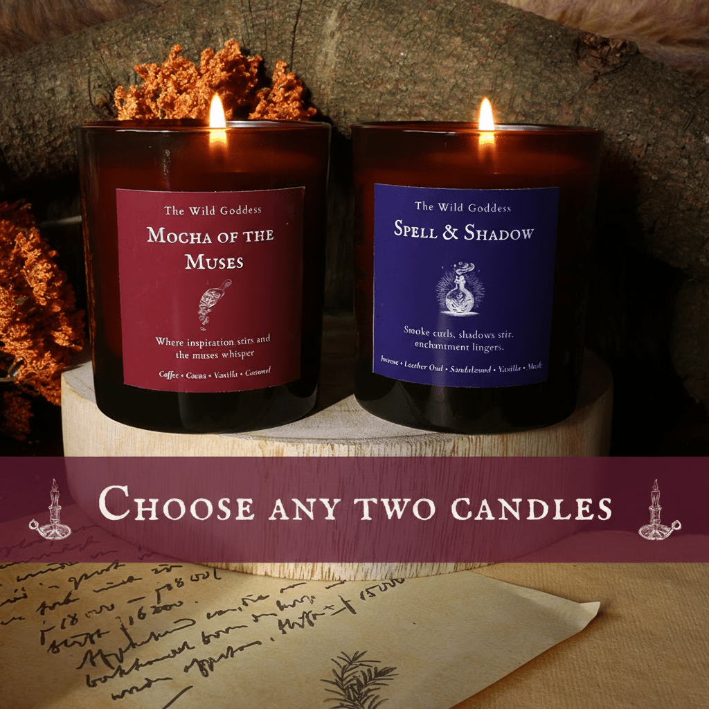 Wild Goddess Candle Duo – Choose Any 2 Scents - The Wild Goddess