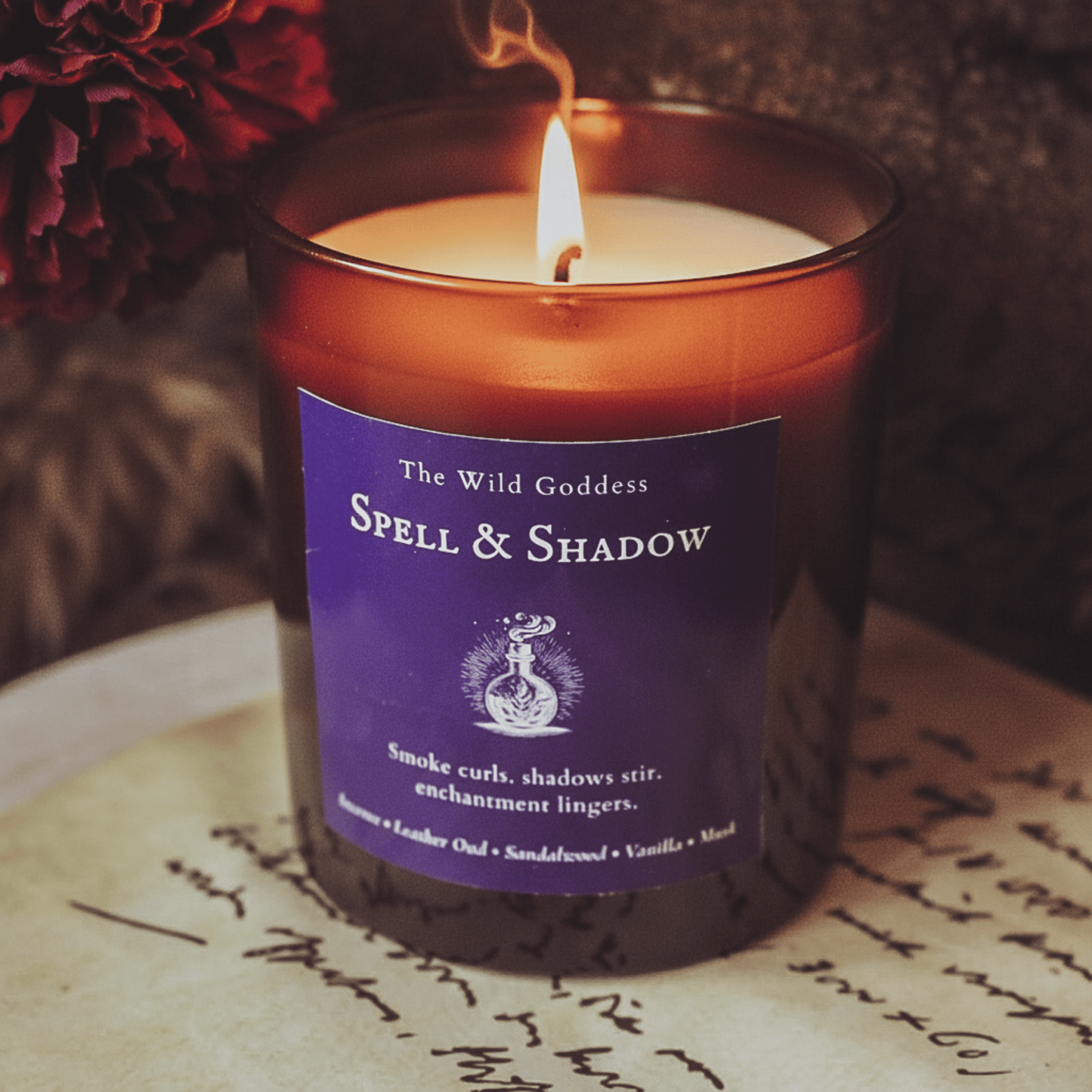 Spell & Shadow – Mystical Folklore Candle - The Wild Goddess