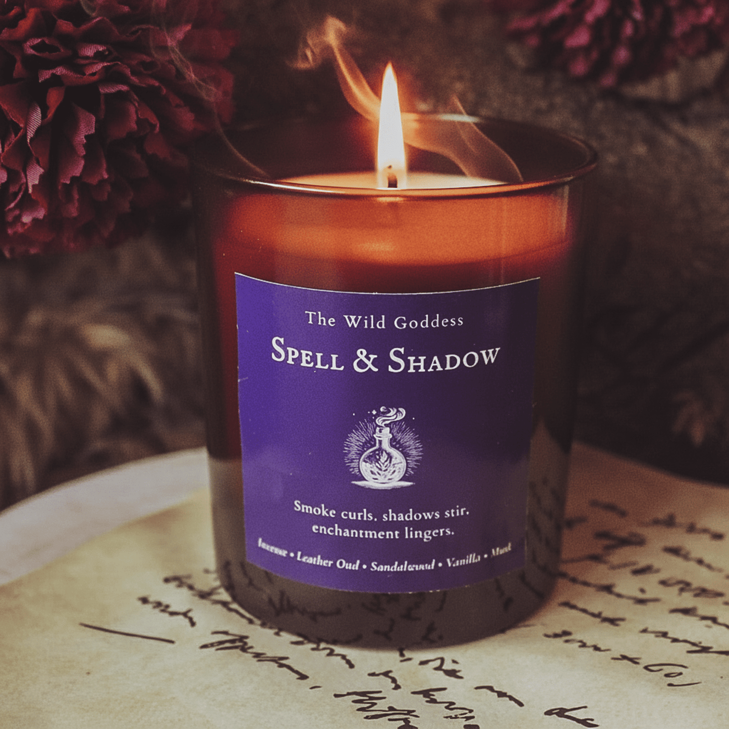 Spell & Shadow – Mystical Folklore Candle - The Wild Goddess